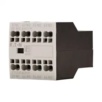 Eaton DILM32-XHI31-PI Módulo de contacto auxiliar, 3NO+1NC, 4A, bornes de tornillo, montaje frontal para contactores DILM7-DILM32 199312