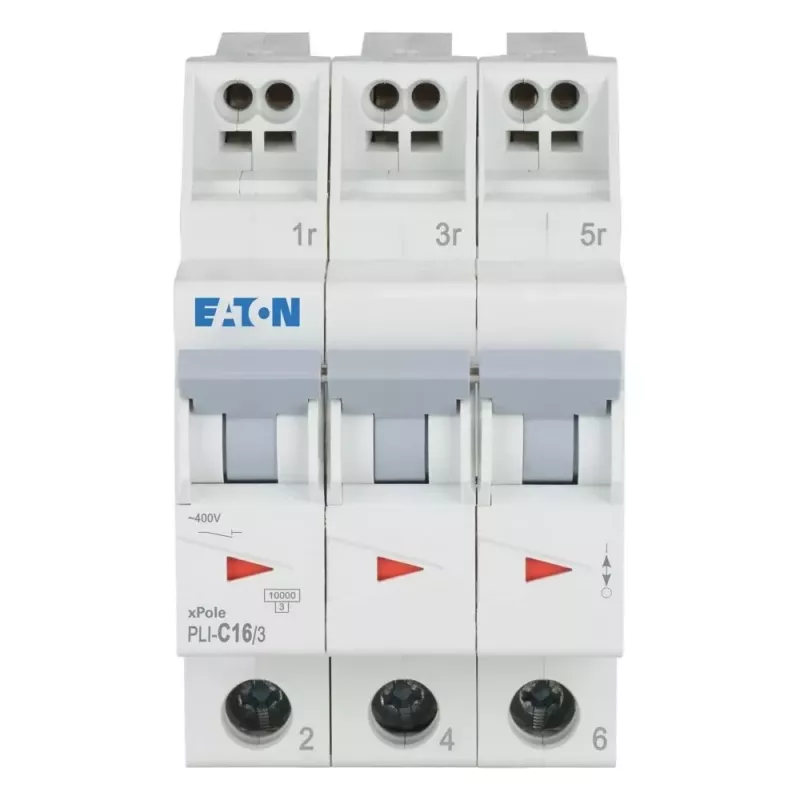 Eaton PLI-C16/3 Interruptor automático tipo C 16A 3 polos 101321