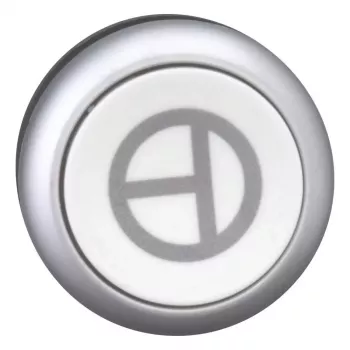 Eaton M22-D-W-X11 Accionador de pulsador, blanco, anillo frontal de plástico, 22,5 mm, pulsante 101673