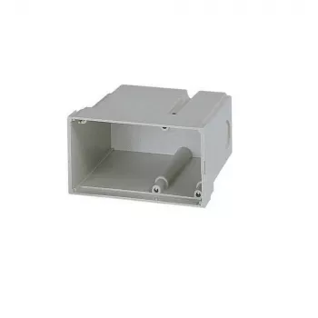 Eaton M22-H3 Placa de montaje para 3 aparatos de circuito de mando, 22,5 mm, plástico negro 216550