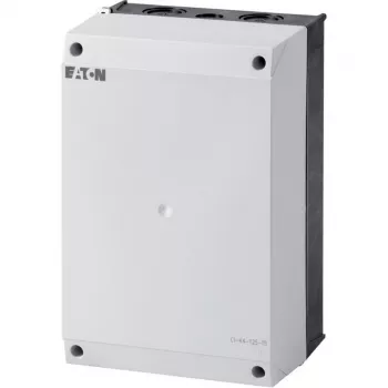 Eaton Carcasa con brida abajo negra/arriba blanca 160 x 240 mm PC IP65 con carril DIN (CI-K 4-125-TS)
