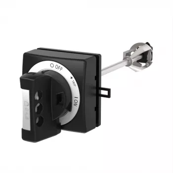 Eaton PKZ0-XH Manilla de acoplamiento de puerta, con cerradura, 64 x 64 x 54 mm, negra 106132
