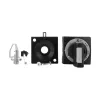 Eaton PKZ0-XH Manilla de acoplamiento de puerta, con cerradura, 64 x 64 x 54 mm, negra 106132