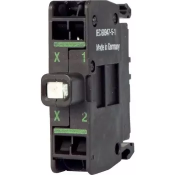 Eaton M22-CLEDC-G Elemento LED, verde, 24 V AC/DC, bornes de tornillo 216574
