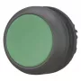 Eaton M22S-D-G pulsador, verde/negro, plástico, IP66/IP67/IP69 216597