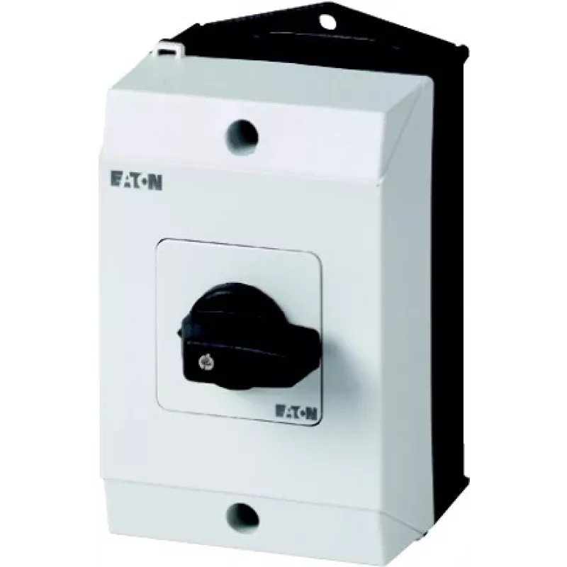 Eaton T0-3-8228/I1 interruptor eléctrico, tripolar, negro/blanco 207125