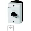 Eaton T0-3-8401/I1 Interruptor de levas 3 polos, 20 A, palanca negra, montaje en panel frontal 207132