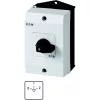 Eaton T0-4-8440/I1 interruptor eléctrico, tripolar, negro/blanco 207141