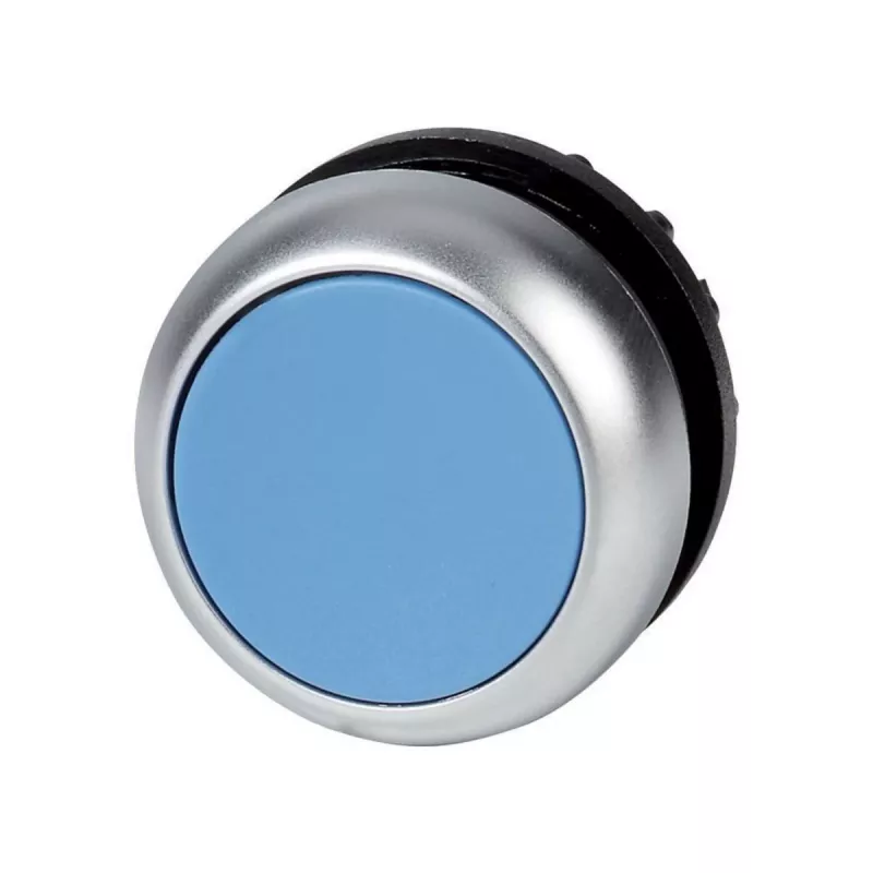 Eaton M22-DR-B pulsador, azul, cromo, plástico, IP66/IP67/IP69 216623
