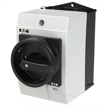 Eaton T0-3-8342/I1/SVB-SW interruptor basculante ON-OFF de 3 polos, 20 A, 690 V AC, IP65, negro/blanco 207160