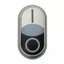 Eaton M22S-DDL-W accionamiento de doble pulsador, luminoso, blanco 216707