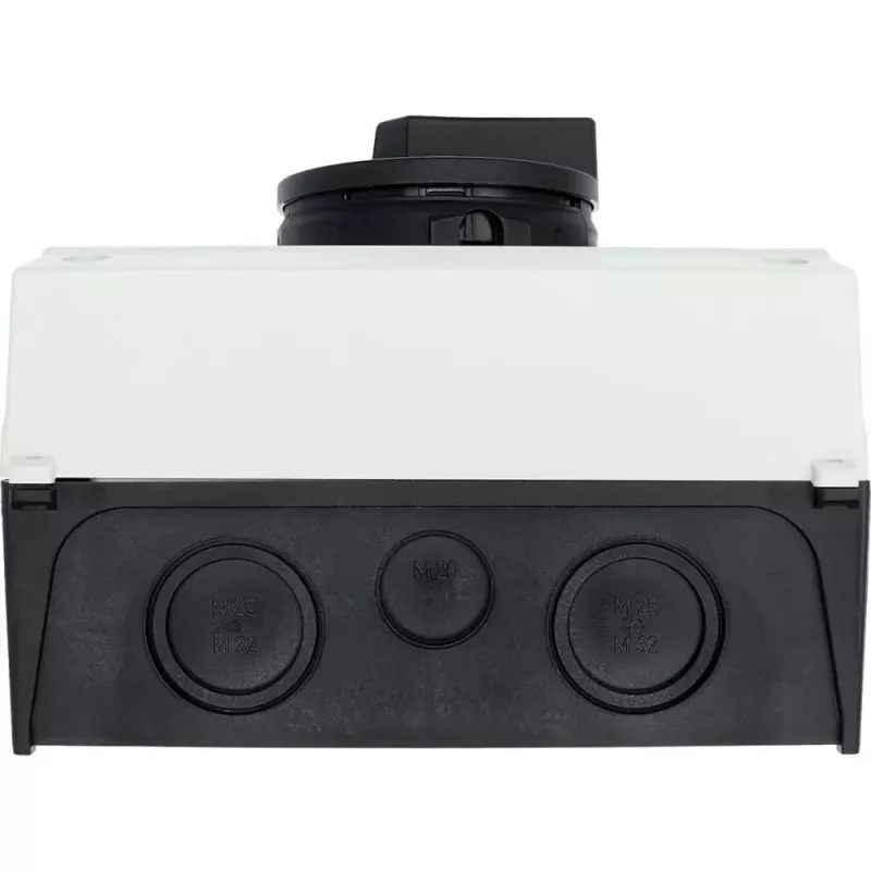 Eaton P3-63/I4/SVB-SW/HI11 interruptor giratorio, de 3 polos, negro/blanco 207345