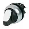 Eaton M22-WLK3-W interruptor de palanca, negro/plata/blanco 216833