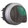 Eaton M22-WLK3-G interruptor de palanca, negro/verde/plata 216837