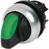 Eaton M22-WLK3-G interruptor de palanca, negro/verde/plata 216837