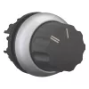 Eaton M22-WR-X92 selector, 2 posiciones, enclavado, botón giratorio, negro