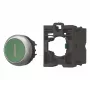 Eaton M22-D-G-X1-K10-BVP pulsador con anillo frontal de plástico, verde, 1 NA 110937