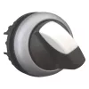 Eaton M22-WKV selector giratorio, mando, posición en V, con enclavamiento, IP66, negro/gris 216874