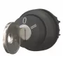 Eaton M22S-WRS3 selector accionado por llave, 3 posiciones, enclavado, negro 216901
