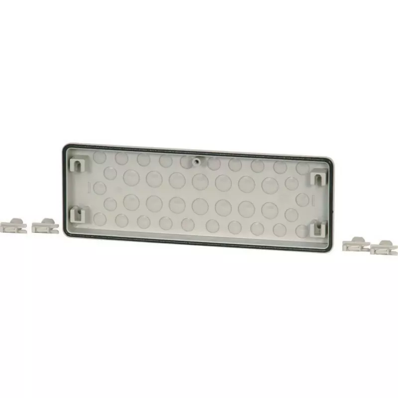 Eaton FL4-2 brida para armario eléctrico, plástico gris, 329 x 23 x 116 mm 014863