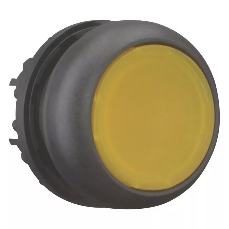 Eaton M22S-DL-Y interruptor pulsador, negro/amarillo 216930