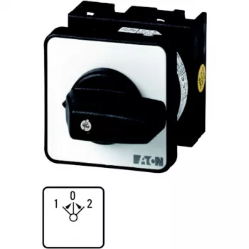 Eaton T0-3-8228/E interruptor de leva 3 polos, 20 A, ON-OFF, negro 015112