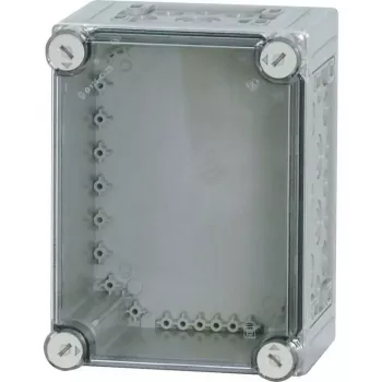 Eaton CI23E-125 carcasa de policarbonato, 300x200x125 mm, gris, IP65, prensaestopas métricos 019570