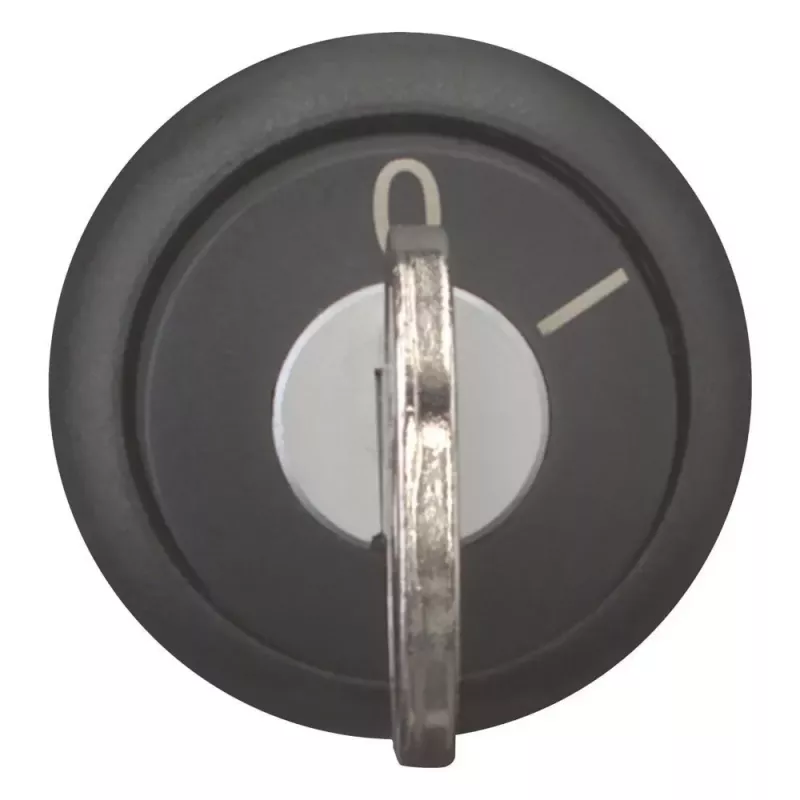 Eaton M22S-WS interruptor selector de llave, 2 posiciones, enclavamiento, negro 216882