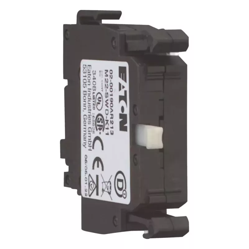 Eaton M22-SWD-K11 elemento funcional, 2 posiciones, montaje frontal