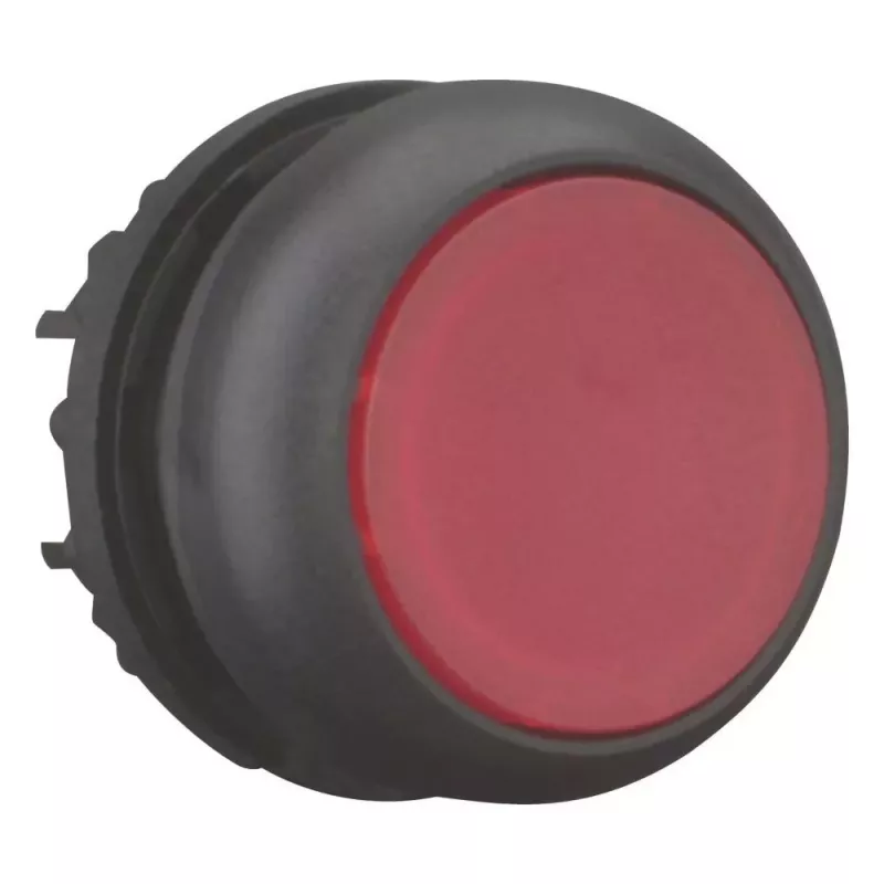 Eaton M22S-DL-R interruptor de pulsador, negro/rojo