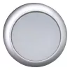Eaton M22-DRL-W actuador de pulsador luminoso, plano, con enclavamiento, negro/metálico/blanco