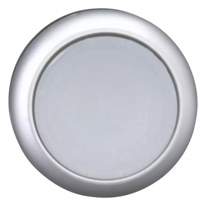 Eaton M22-DRL-W actuador de pulsador luminoso, plano, con enclavamiento, negro/metálico/blanco