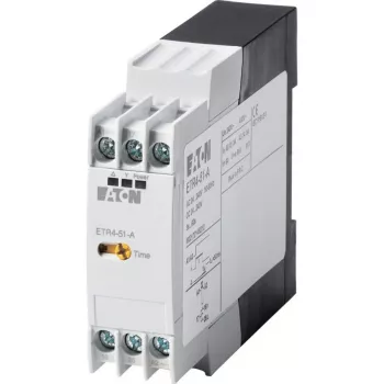 Eaton ETR4-51-A relé temporizador estrella-triángulo, 24-240V AC/DC, 3-60s, 2 CO, carril DIN 031884