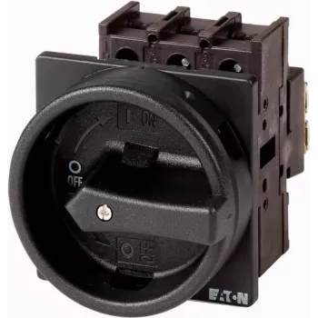 Eaton P1-25/EA/SVB-SW interruptor principal 3 polos, 25 A, IP65, negro 048365