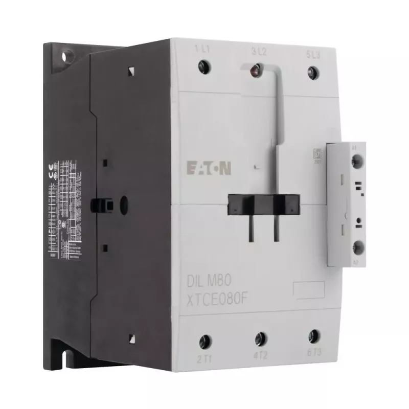 Eaton DILM80 contactor de potencia 3 polos, 80 A AC-3, bobina 230 V AC 50 Hz / 240 V AC 60 Hz 239402
