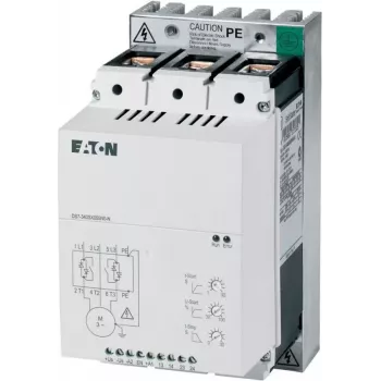 Eaton DS7-340SX041N0-N arrancador suave DS7, 41 A, 22 kW a 400 V, 200–480 V AC, tensión de control 24 V DC, bypass integrado (134916)