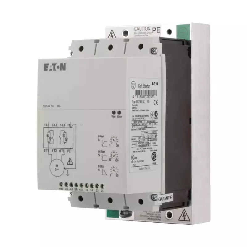 Eaton 134916 DS7-340SX041N0-N arrancador progresivo DS7, gris