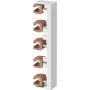 EATON ZSD-SA/VB/5P conector de barras colectoras de 5 polos, campo a campo, 690V AC 228994