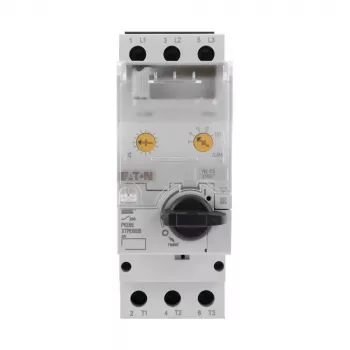 Eaton PKE65/X guardamotor con bloque de disparo, 16-65 A, 3 polos, 690 V AC 138516