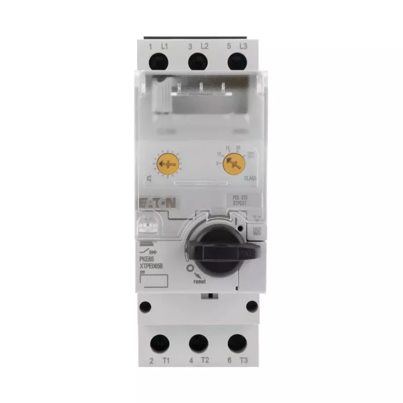 Eaton 138516 PKE65/X disyuntor de protección de motor con bloque de disparo, 16-65 A