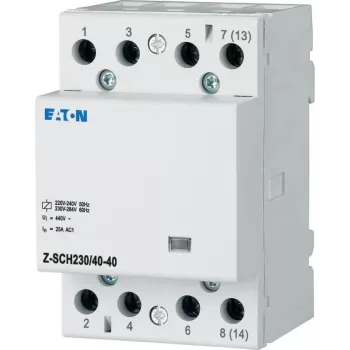 EATON Z-SCH230/40-40 contactor de instalación, 4 NA, 40 A, bobina 230 V AC 248852