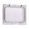 Eaton SKF-FF4 ventana de inspección con tapa, 4 TE, 94x77x25 mm, gris 233780