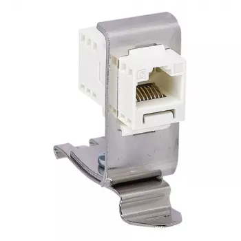 EATON módulo de interfaz de datos ZSD-ZWR-RJ45, RJ45 a bornes de tornillo, carril DIN, Cat.5e, apantallado, gris claro 171507