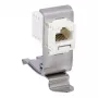 EATON módulo de interfaz de datos ZSD-ZWR-RJ45, RJ45 a bornes de tornillo, carril DIN, Cat.5e, apantallado, gris claro 171507