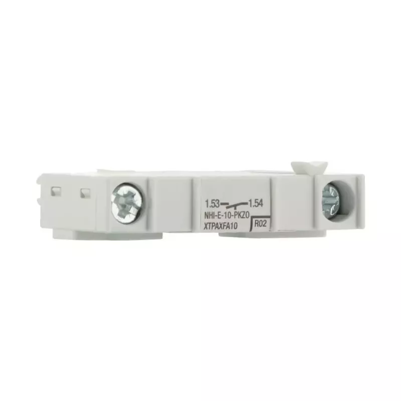 Eaton NHI-E-10-PKZ0 bloque de contactos auxiliares, 1 NA, montaje lateral, blanco, para guardamotores PKZ0 082884