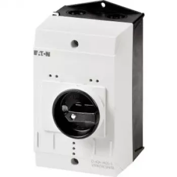 Eaton CI-K2-PKZ0-NA-G carcasa vacía con interruptor rotativo, 160 x 100 x 100 mm, negro/gris 262680