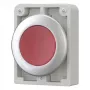 Eaton M30C-FDL-R pulsador redondo plano cromado rojo 182926