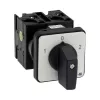 Eaton T0-3-8401/E interruptor rotativo ON-OFF 3 polos, 20 A, 690 V AC, empuñadura negra, montaje en panel frontal 091047