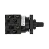 Eaton T0-3-8401/E interruptor rotativo ON-OFF 3 polos, 20 A, 690 V AC, empuñadura negra, montaje en panel frontal 091047