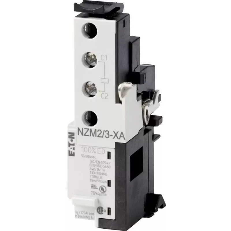 Eaton NZM2/3-XA disparador shunt 24V AC/DC para interruptores automáticos NZM2/3 259754